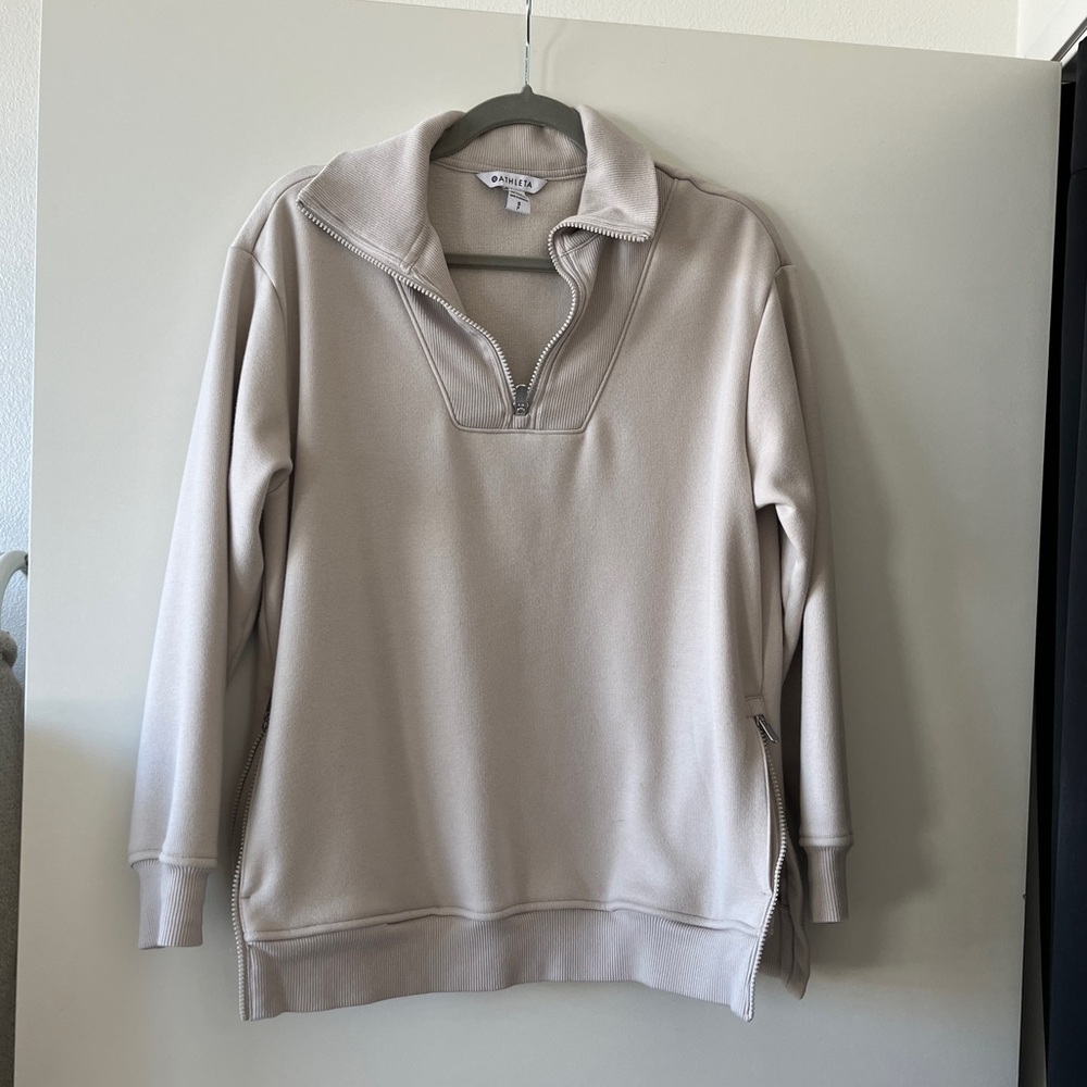 Athleta Quarter Zip Sweatshirt